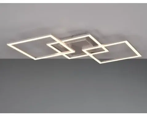 Stropní/nástěnné osvětlení LED Trail 74,5 cm, titanový kov