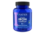 NATIOS Iron Chelated Complex, Železo bisglycinát, 18 mg 90 kapslí