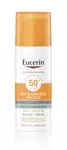 Eucerin Oil Control Ochranný krémový gel na opalování na obličej SPF 50+ světlý 50 ml