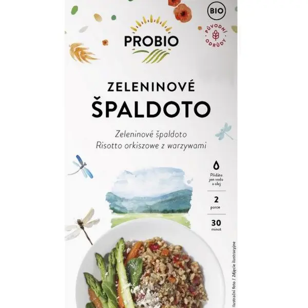 PROBIO Špaldoto zeleninové BIO 210 g