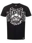 Tapout Tričko 'Adelantos'  čierna / biela