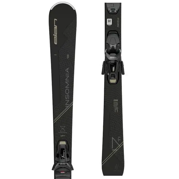 Elan INSOMNIA 17 TI SX + EL 10.0 Dámske zjazdové lyže, čierna, veľkosť