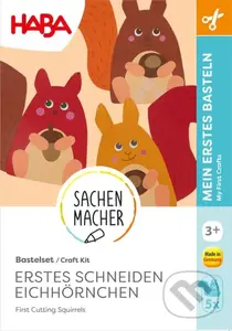 Kreatívna sada Prvé strihanie veveričiek
