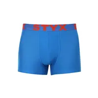 Styx Pánské boxerky sportovní guma modré (G1167) M