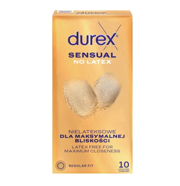 Durex Sensual No Latex kondomy 10 ks