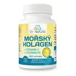 Dr. Natural Mořský Kolagen + vitamín C a vitamín B3 30 kapslí