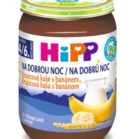 Hipp BIO Kaše na dobrou noc krupicová s banánem 190 g