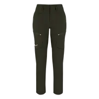 Salewa PUEZ DST CARGO 46/40, dark olive Dámské softshellové kalhoty