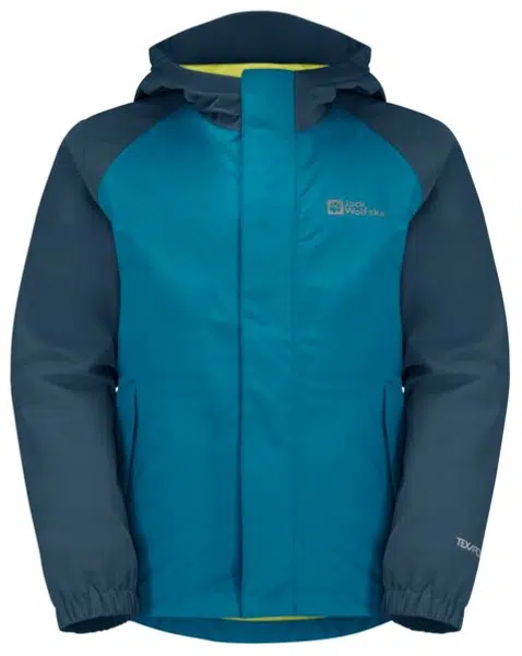 Jack Wolfskin Tucan K 116, everest blue Dětská bunda na zip