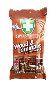 Green Shield Ubrousky na dřevo a lamináty 50 ks
