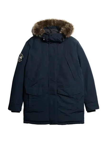 Superdry Zimná parka 'Everest'  námornícka modrá