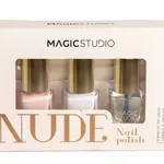 Magic Studio Nude sada laků na nehty 3x6 ml