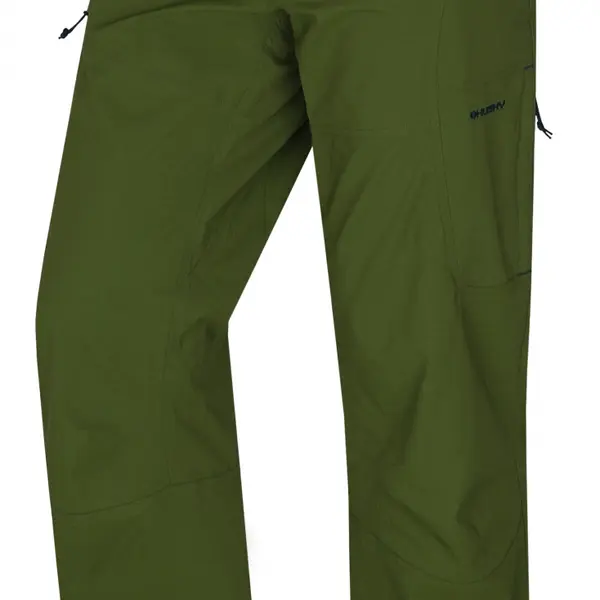 Husky Kahula M XL, tm.zelená Pánské outdoor kalhoty