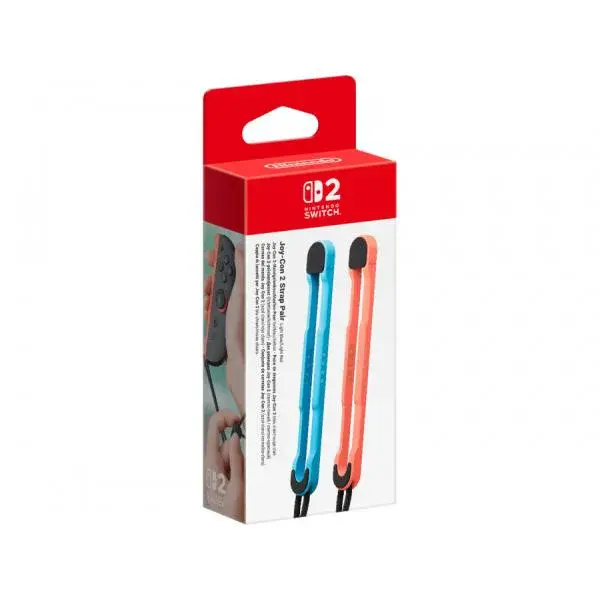 Joy-Con 2 Strap Pair Light Blue/Light Red