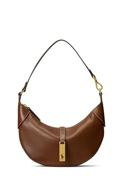 Kožená kabelka Polo Ralph Lauren