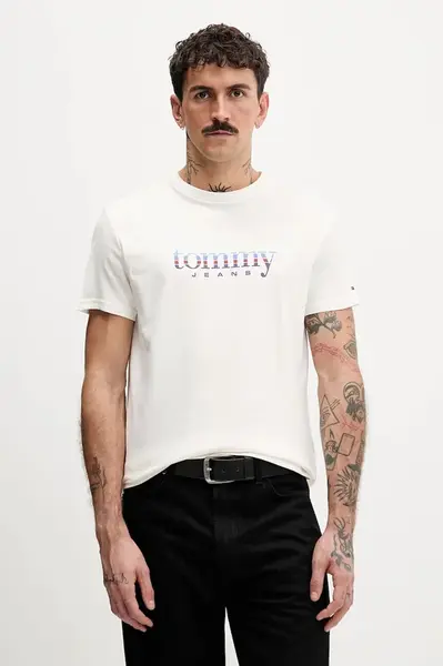 Bavlněné tričko Tommy Jeans