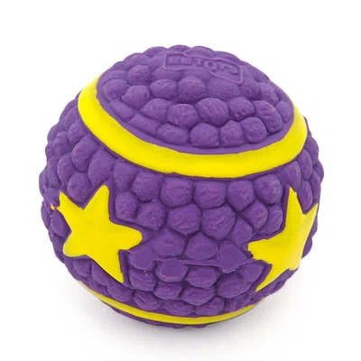 Reedog star ball, pískací latexová hračka - M