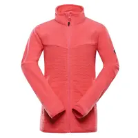 Dětská hřejivá mikina z mikrofleecu alpine pro siuso 3 červená 116-122