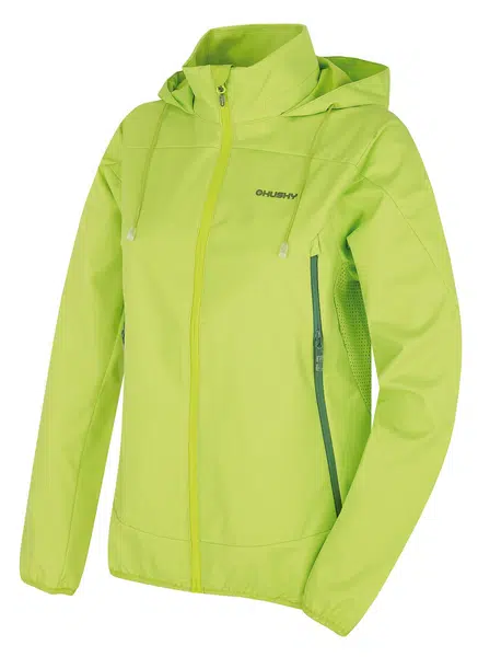Husky Sonny L S, jas. zelená Dámská softshell bunda