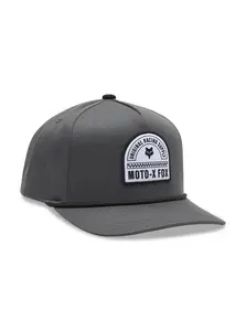 Fox kšiltovka Victory Snapback Dark Shadow | Šedá | Velikost One Size | 100% bavlna