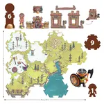 Arty Toys – Veľké puzzle – pirát Alric z krajiny Vikingov – 15 ks