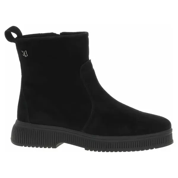 Dámské polokozačky Caprice 9-26403-45 black suede 39