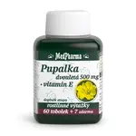 MedPharma Pupalka dvouletá 500 mg + Vitamín E 67 tobolek