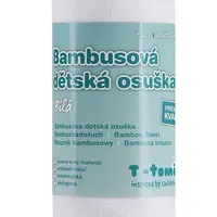 T-tomi Bambusová BIO osuška 1 ks bílá