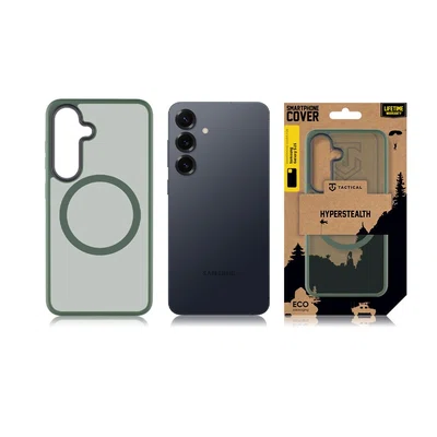 Zadní kryt Tactical MagForce Hyperstealth pro Samsung Galaxy S25, forest green