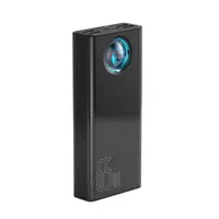 Baseus Amblight QC 30000mAh 65W s kabelem USB-C černá