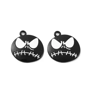 Halloween Theme Rack Plating Alloy Pendants