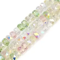 Electroplate Glass Beads Strands