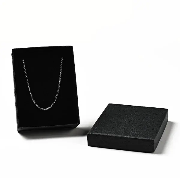 Texture Paper Necklace Gift Boxes