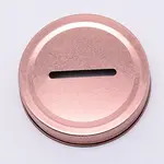 Tinplate Coin Slot Bank Lids