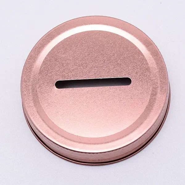 Tinplate Coin Slot Bank Lids
