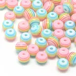 Transparent Stripe Resin Beads