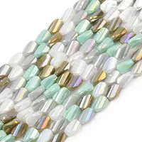Electroplate Glass Beads Strands