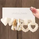 CCB Plastic Earring Sets