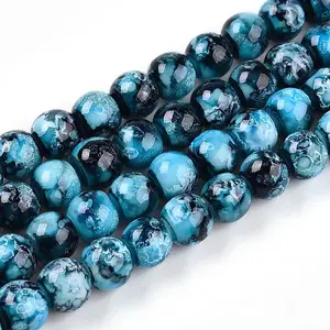 Baking Painted Glass Beads