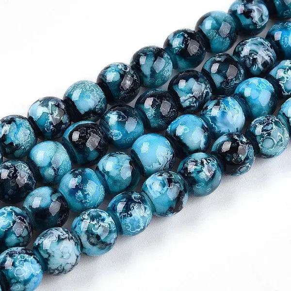 Baking Painted Glass Beads