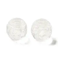 Transparent Acrylic European Beads