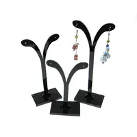 Black Pedestal Display Stand