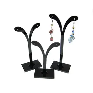 Black Pedestal Display Stand