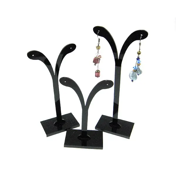Black Pedestal Display Stand