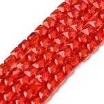 Transparent Glass Beads Strands