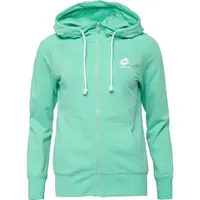 Lotto SMART OG FULL-ZIP HOODIE Dámská mikina, zelená, velikost