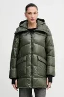 Bunda Geox SERILDA zelená barva, zimní, W5628G T3121