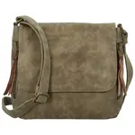 Dámska crossbody kabelka béžová - Paolo bags Aiden