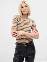 GAP Dámské Tričko s metalickou nití 757813-00 Velikost: XS