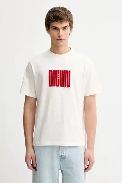 Bavlněné tričko Calvin Klein